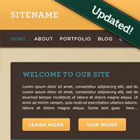 Design a Warm, Cheerful Website Interface in Adobe Photoshop