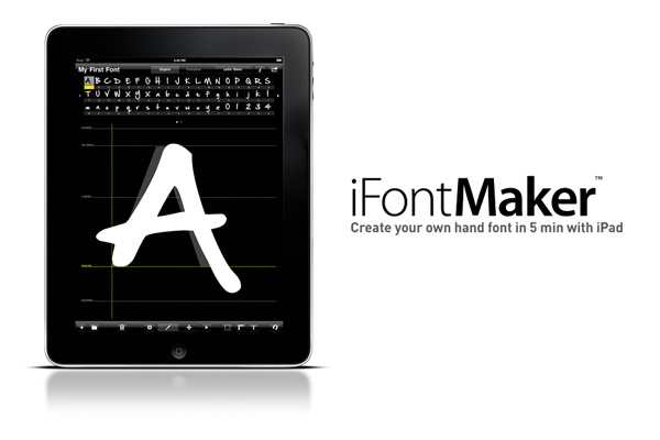 iFontMaker App para iPad