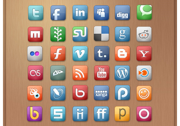 Web Icon Set Example Free Web Icons Roundup