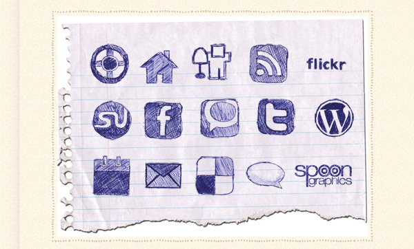 Web Icon Set Example Free Web Icons Roundup
