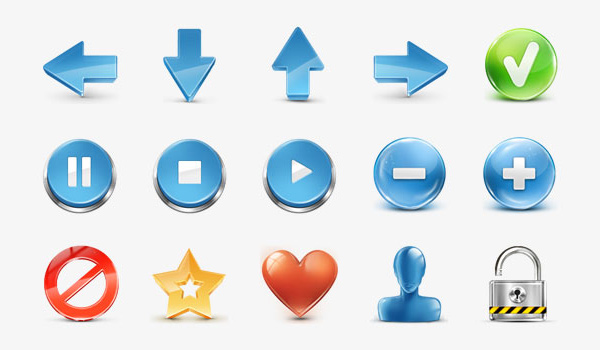 Web Icon Set Example Free Web Icons Roundup