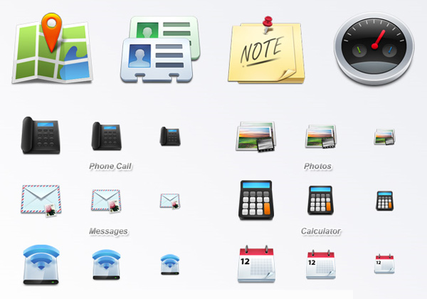 Web Icon Set Example Free Web Icons Roundup