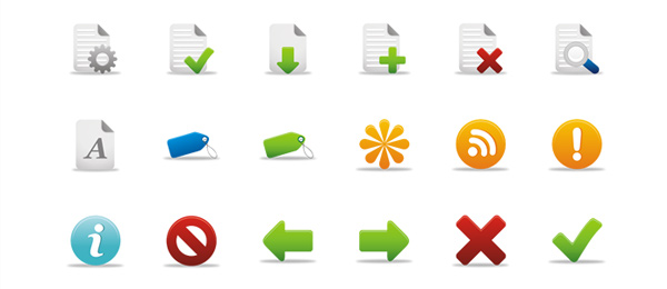 Web Icon Set Example Free Web Icons Roundup