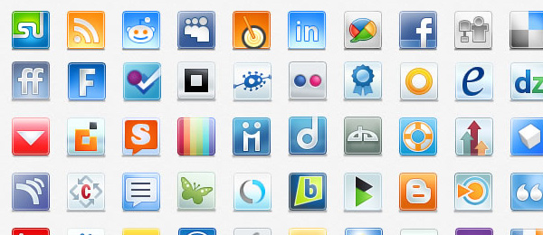 Web Icon Set Example Free Web Icons Roundup