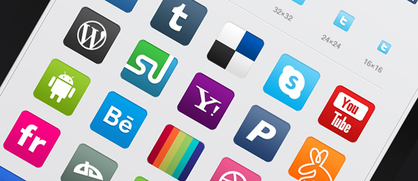 Web Icon Set Example Free Web Icons Roundup