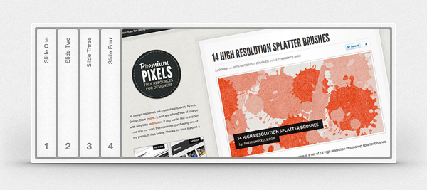 Horizontal Accordion Slider Tutorial Create an Accordion Slider