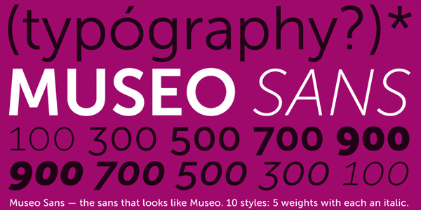 Free Web Fonts for Typography Free Web Fonts for Typography