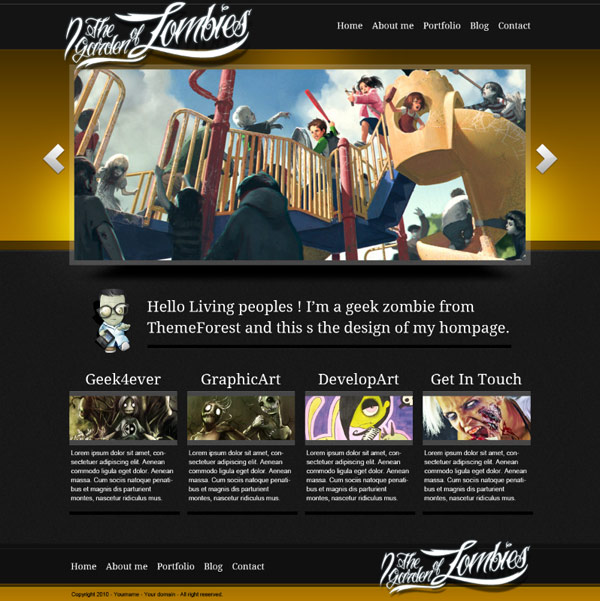 Create a Dark Web Design Dark Web Design