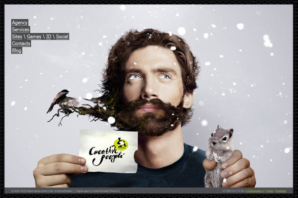 Web Design Trends : Web Design Big Images 1