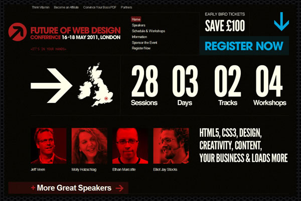 Web Design Trends : Web Typography 6