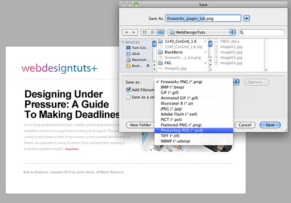 Intro to Fireworks vs. Photoshop for Web Designers Intro to Fireworks vs. Photoshop for Web Designers