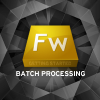 Getting Started with Fireworks: Batch Processing Experiment