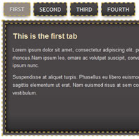 How to Create a CSS3 Tabbed Navigation