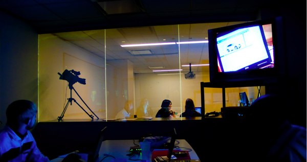 User testing lab