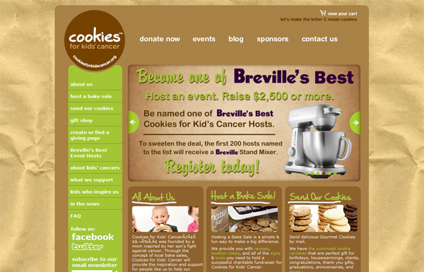 Cookies for Kids' Cancer