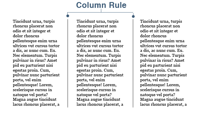 CSS3 Multi Column - Column Rule CSS3 Multi Column Rule