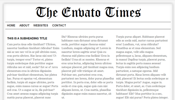 css3 multi column layout css3 multi column layout