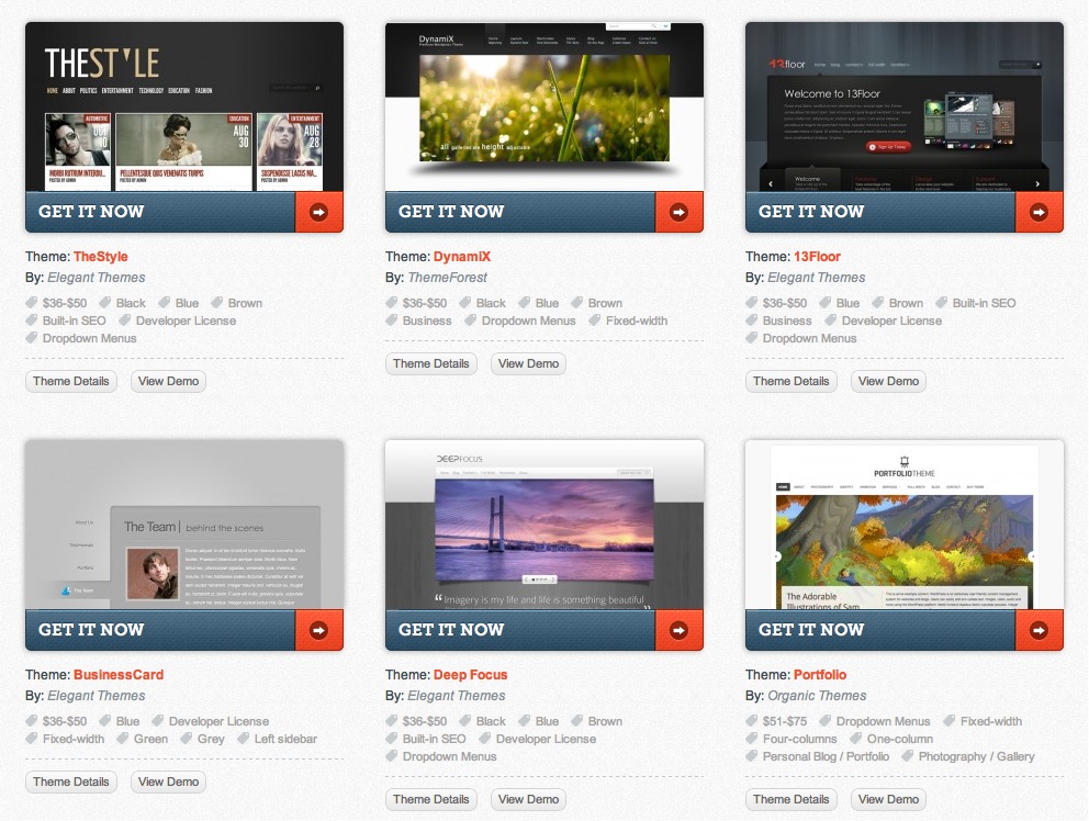 Sometimes fixing the design of your website can be as easy as switching WordPress template.