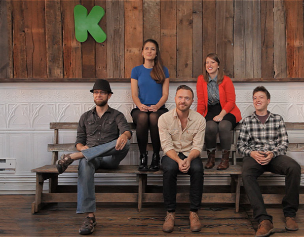 Kickstarter Team Page