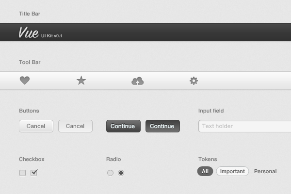 Vue UI Kit v0.1