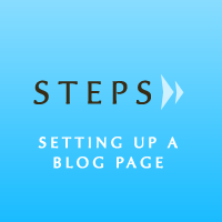Building a Website in Progressive Steps: Blog Page