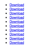 Simple HTML Markup