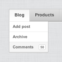 Awesome CSS3 Menu With jQuery Fallback – New on Premium