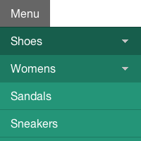 Big Menus, Small Screens: Responsive, Multi-Level Navigation