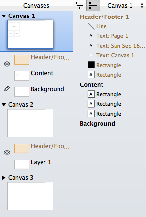 Canvas and Layer Sidebars Canvas & Layer Sidebars