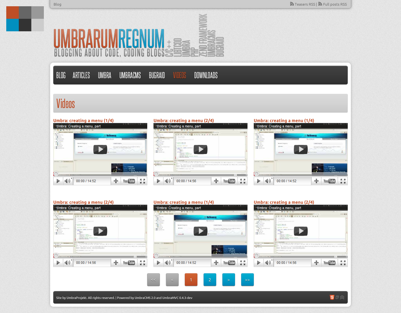 umbrarumregnum.net-videos