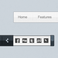 PSD Freebie: Sliding Menu