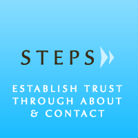 Building a Website in Progressive Steps: Establishing Trust