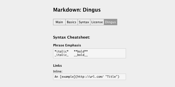 Dingus